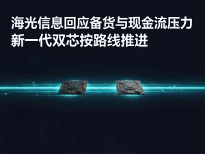 海光信息回应备货与现金流压力，新一代双芯按路线推进