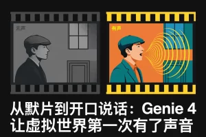 从默片到开口说话：Genie 4 让虚拟世界第一次有了声音